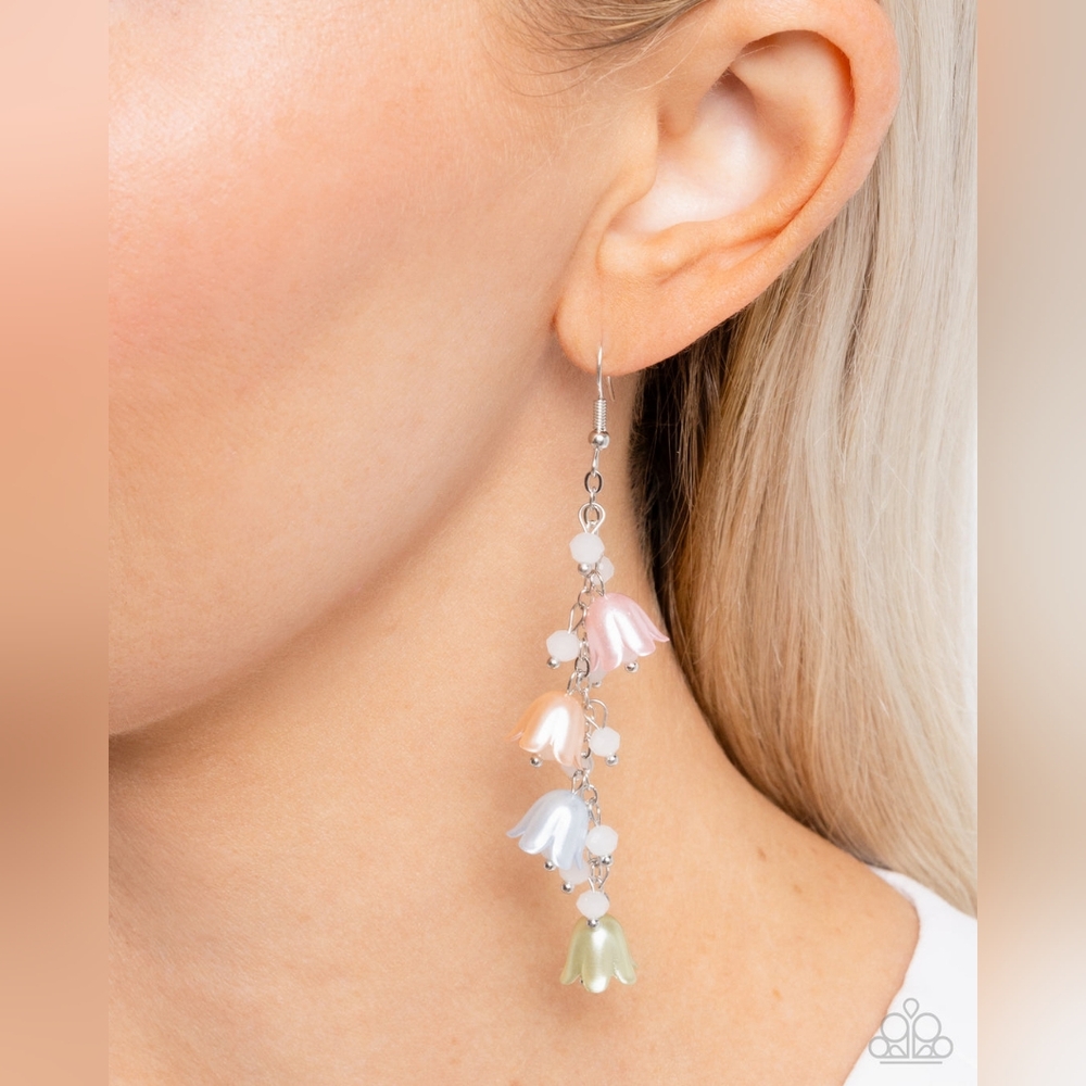 Snow Drops Multi Earrings